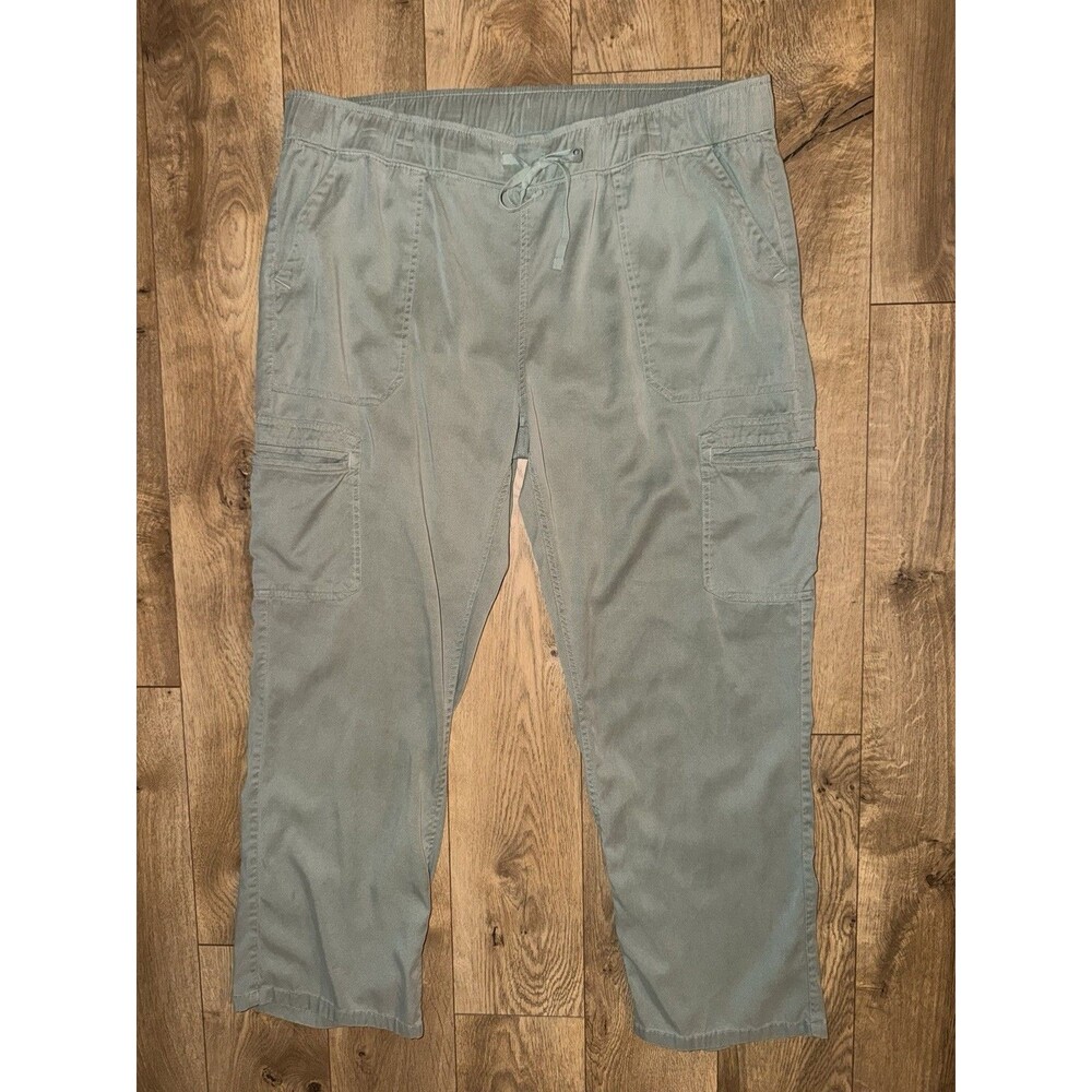 Buffalo David Bitton Plants XL Green Drawstring Waist Cargo Pockets